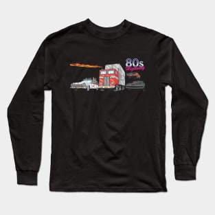 80s Highway Long Sleeve T-Shirt